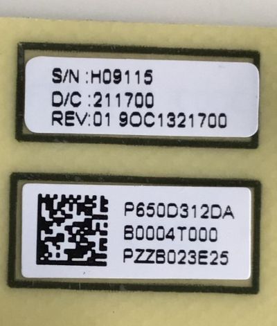 KIT DE TARJETAS PARA TV VIZIO / MAIN TD.MT5691T.U762 / A0006700J / M0005S00R / FUENTE FSP132-1FS01 / P650D312DA / B0004T000 / PANEL V650DJB-E03 REV.C1 / MODELO M65Q6-J09 - Imagen 2